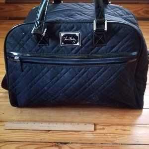 Black Vera Bradley Weekender bag